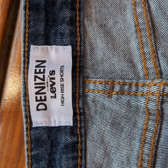 Denizen from Levi's STRETCH Shortie Shorts SZ18 - Picture 8 of 10